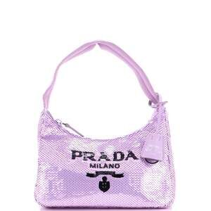 Prada Re-Edition Hobo Sequins Mini #203949P22B